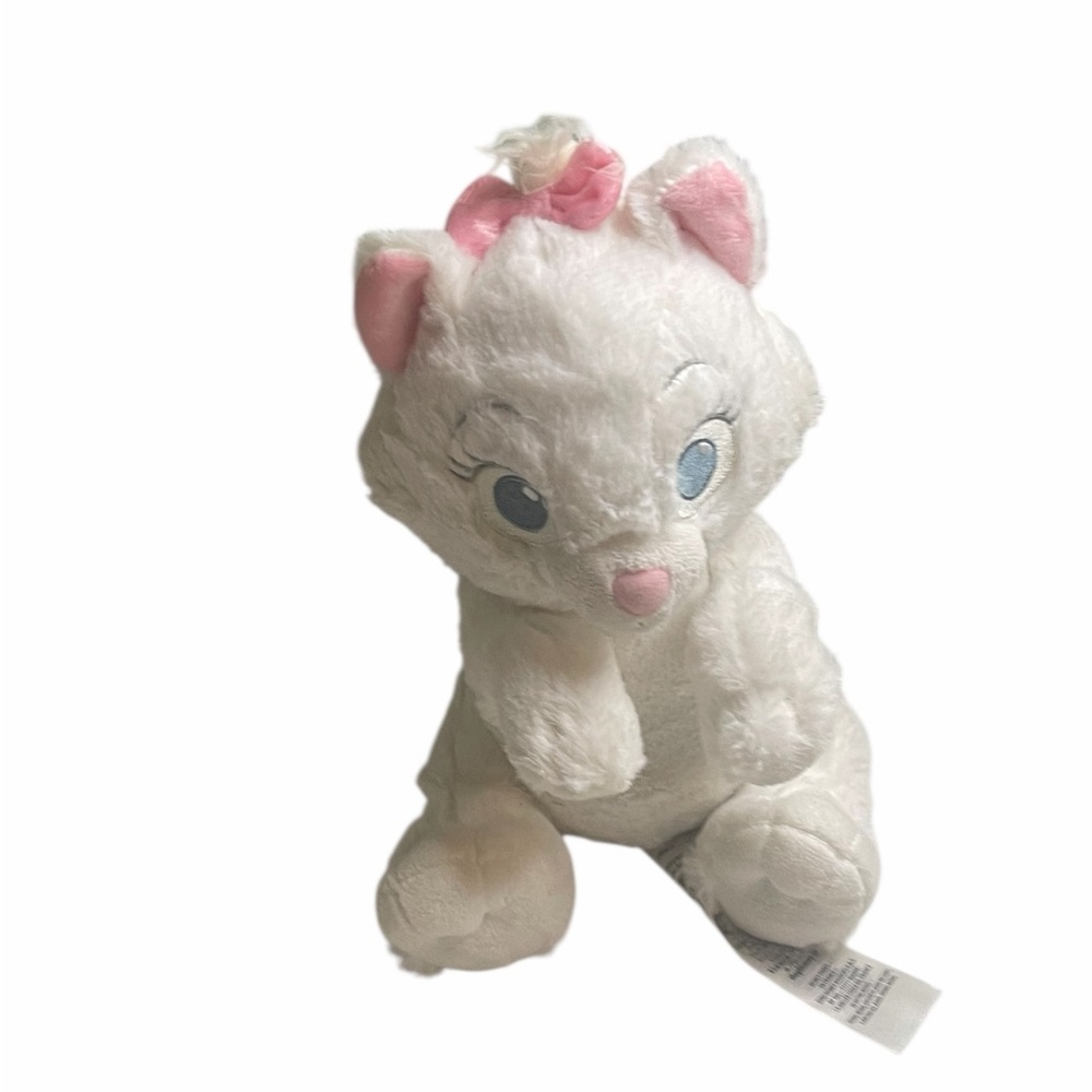 Walt Disney Parks Aristocats Marie White Cat Stuffed Animal Plush Babies